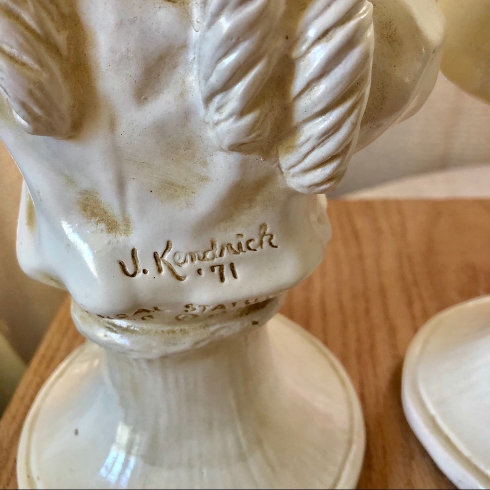 Vintage 1971 Kendrick statues of kids and music - Picture 7 of 7
